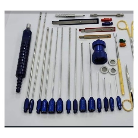 Facial Liposuction Cannula Set