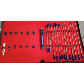 Full Body Liposuction Luer lock Cannulas Fat Grafting Plastic Surgery 33 PCs Kit