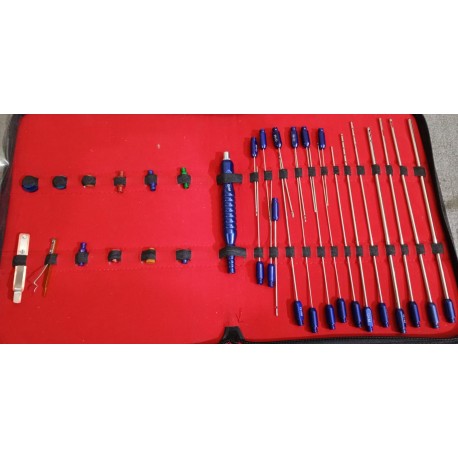 Full Body Liposuction Luer lock Cannulas Fat Grafting Plastic Surgery 33 PCs Kit