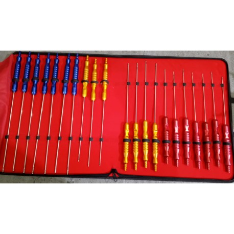 Liposuction Cannula Set of 21 Pieces